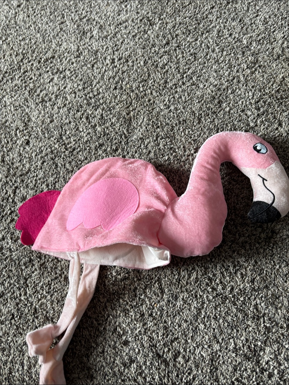 Pink Flamingo Kids Costume Hat Kids to Adult